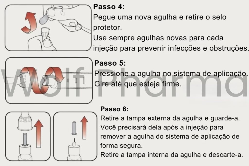 Como Usar e Aplicar Mounjaro (Tirzepatida) – Versão em Caneta (KwikPen) Exemplo 2