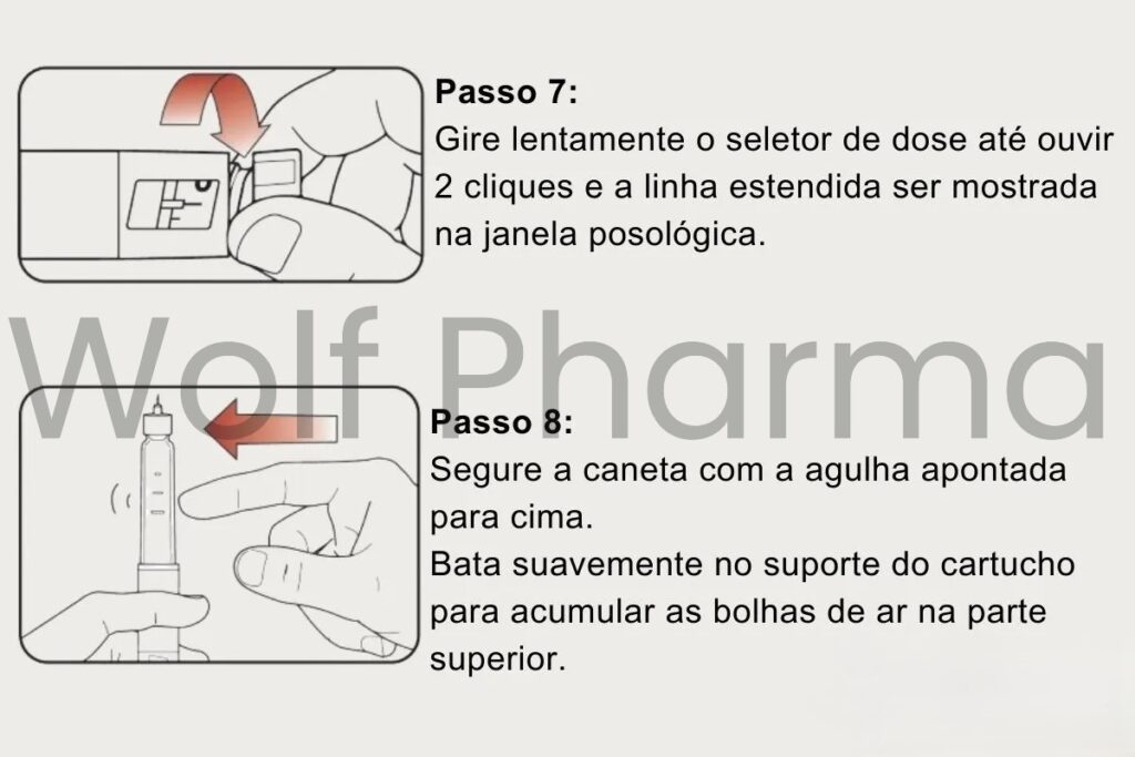 Como Usar e Aplicar Mounjaro (Tirzepatida) – Versão em Caneta (KwikPen) Exemplo 3