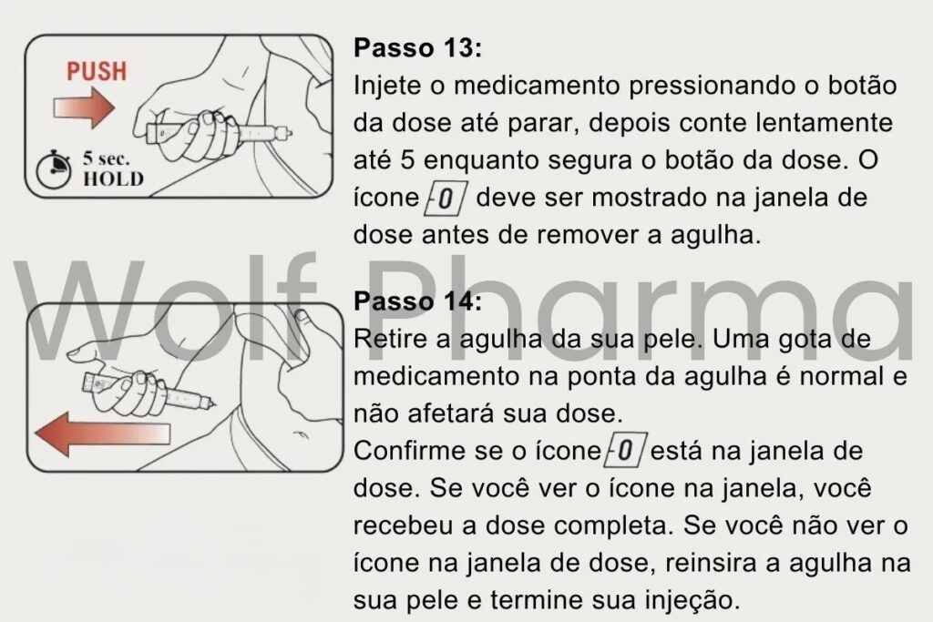 Como Usar e Aplicar Mounjaro (Tirzepatida) – Versão em Caneta (KwikPen) Exemplo 6