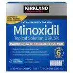 Minoxidil Kirkland 5% Lacrado Original na Wolf