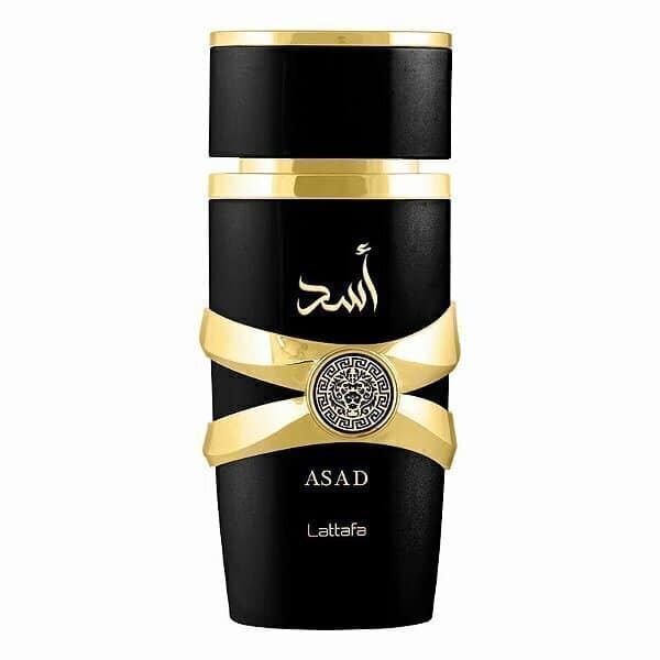 Perfume Lattafa Asad Eau de Parfum Masculino 100ML na Wolf Pharma